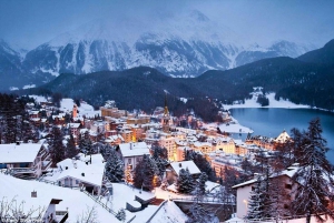 Из Цюриха: частная однодневная поездка в Санкт-Мориц на автомобиле