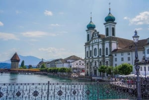 Fra Zürich: Privat halvdagstur til Lucerne med lokal guide