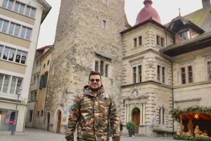 Fra Zürich: Privat halvdagstur til Lucerne med lokal guide