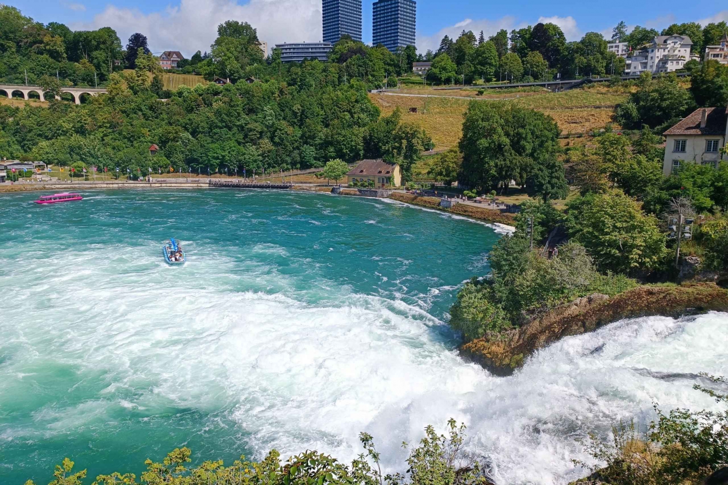 Reinin putoukset ja Stein am Rhein: Rein Rheinin Rein: Yksityinen kiertoajelu paikallisen kanssa