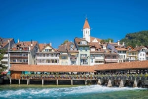 Da Zurigo: tour di Thun, grotte di Beatus, crociera sul lago e formaggio