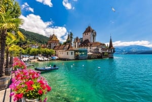 Da Zurigo: tour di Thun, grotte di Beatus, crociera sul lago e formaggio