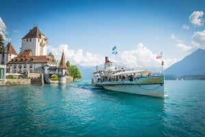 Da Zurigo: tour di Thun, grotte di Beatus, crociera sul lago e formaggio