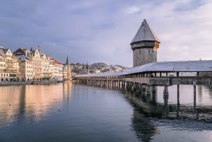 Zurich: Titlis Beginner Ski day snow experience & Lucerne