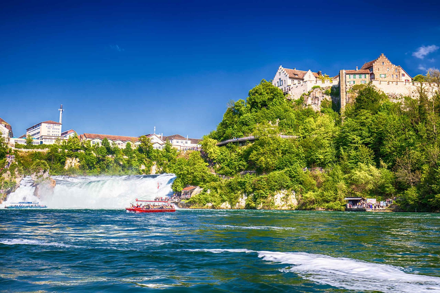 Fra Zürich til Rhinens vandfald