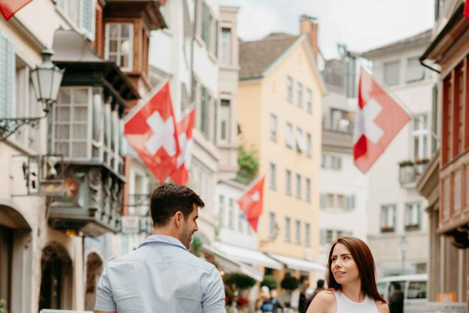 Instagram tour of Zurich with a private photographer