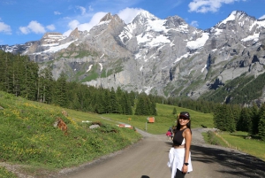 Interlaken: Private Hiking Tour Oeschinen Lake & Blue Lake