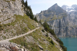 Interlaken: Private Hiking Tour Oeschinen Lake & Blue Lake