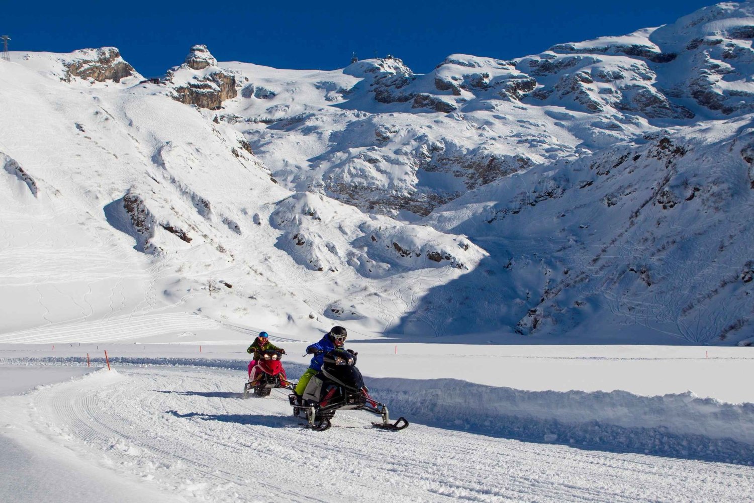 Luzern: Sneeuwscooteravontuur op de Titlisberg