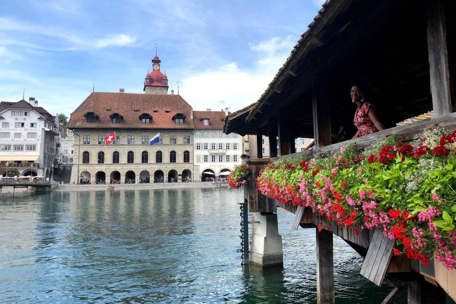 Lucerna: tour privato a piedi con degustazione di cioccolato e formaggio