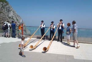 Однодневная поездка для небольшой группы из Цюриха на гору Пилатус с золотым туром