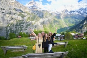 Tour privato di Mürren, Lauterbrunnen e Grindelwald da Zurigo