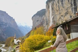 Mürren, Lauterbrunnen og Grindelwald privat tur fra Zürich