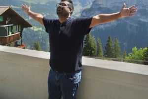 Mürren, Lauterbrunnen og Grindelwald privat tur fra Zürich