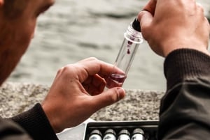 Gioco di fuga all'aperto con realtà aumentata attraverso Zurigo