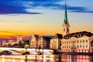 Private day trip: Basel to Zurich, English-Speaking driver