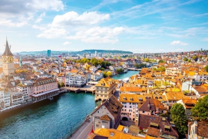 Viagem de 1 dia privada de Basileia a Lucerna e Zurique, em inglês