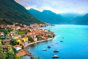Escursione privata di un giorno ai laghi di Como e Lugano da Zurigo in auto