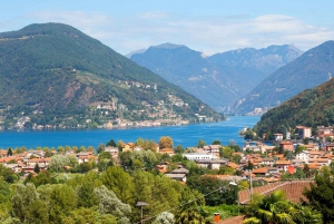 Escursione privata di un giorno ai laghi di Como e Lugano da Zurigo in auto