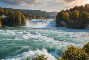 Private driver day trip: Zurich>Rhine Falls & Stein am Rhein