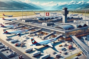 Private Begleitung vom (oder zum) Flughafen ZÜRICH oder BASEL