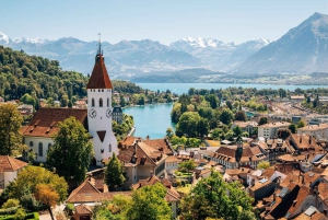 Privat resa till Schweiz huvudstad, slott och sjöar med bil-Zurich