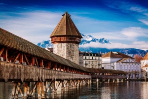 Voyage privé : Bâle>Lucerne+Zurich, chauffeur anglophone