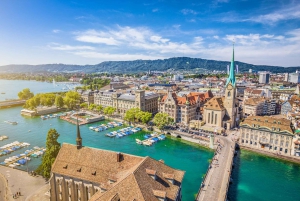 Voyage privé : Bâle>Lucerne+Zurich, chauffeur anglophone