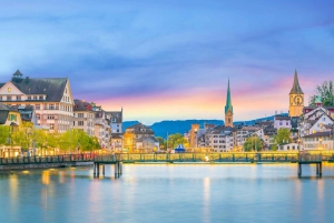 Voyage privé : Bâle>Lucerne+Zurich, chauffeur anglophone