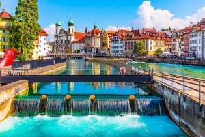 Viagem privada: Basileia>Lucerna+Zurique, motorista que fala inglês