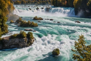 Private trip from Zurich to Europe's largest Rhine falls