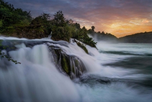 Private trip from Zurich to Europe's largest Rhine falls