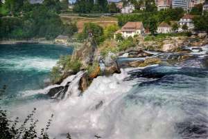 Private trip from Zurich to Europe's largest Rhine falls