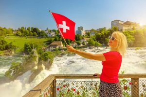 Private trip from Zurich to Europe's largest Rhine falls