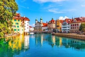 チューリッヒからルツェルンを経由してピラトゥス山までのプライベート旅行