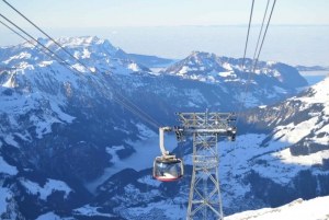 Private trip: Zurich to Mt. Titlis - rotary, ice cave, cliff