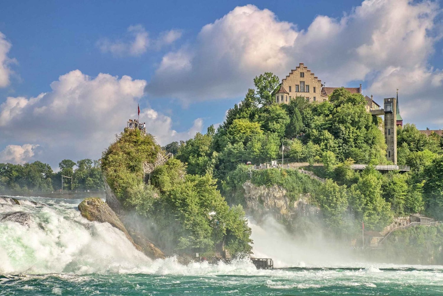 Rhine fall Visit and Zurich Open Top City Tour