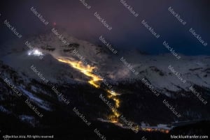 ST MORIT:BLACKLUX TRANSFER VAN ST MORITZ NAAR LUCHTHAVEN ZURICH