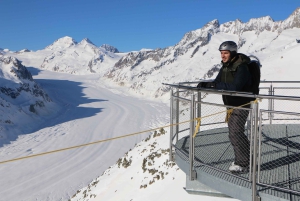 Швейцария: частный однодневный тур на лыжах для любого уровня