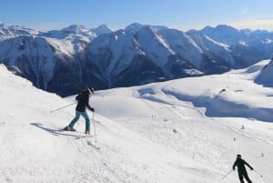 Швейцария: частный однодневный тур на лыжах для любого уровня