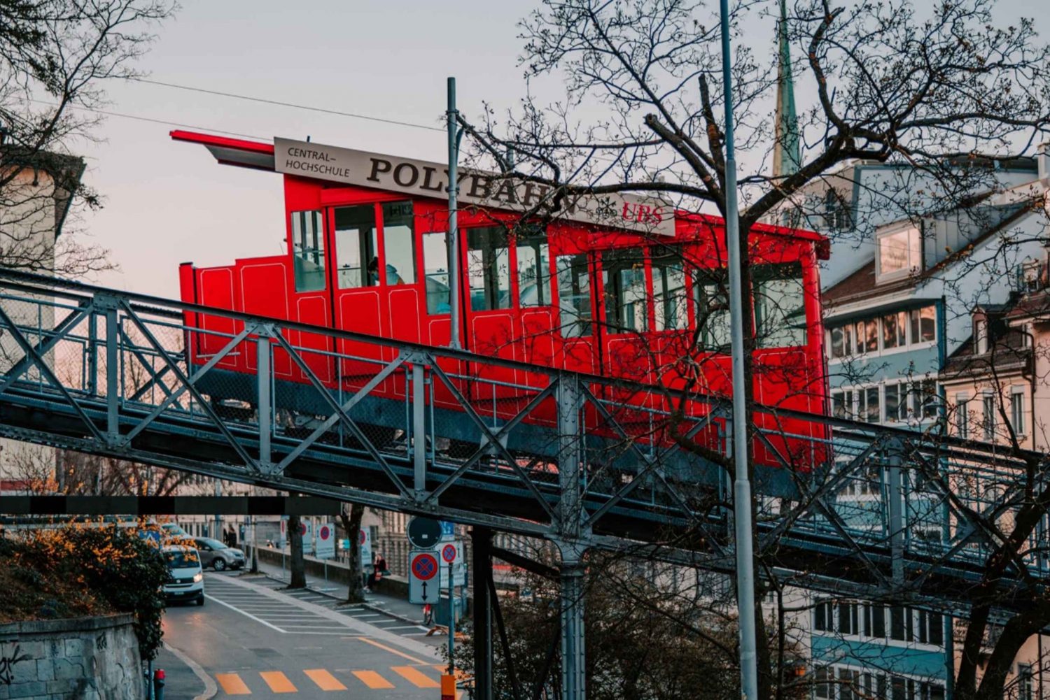 UBS Polybahn: linking Zürich Central and Zürich Polyterrasse