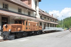 Ретийская железная дорога ЮНЕСКО: виадук, музей поездов, Санкт-Мориц