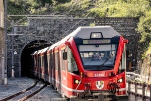 Ретийская железная дорога ЮНЕСКО: виадук, музей поездов, Санкт-Мориц