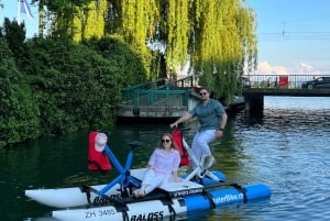 Waterbike on Lake Zurich