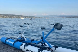 Waterbike on Lake Zurich