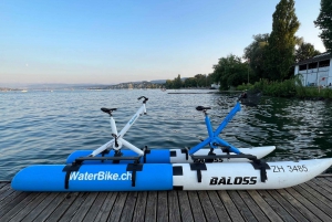 Waterbike on Lake Zurich