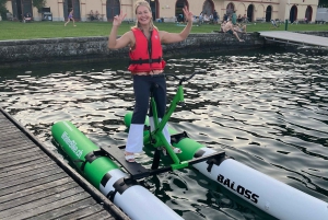 Waterbike on Lake Zurich