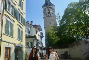 Visite à pied de Zurich 3 en 1 avec séance photo et dégustation