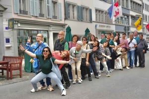Visite à pied de Zurich 3 en 1 avec séance photo et dégustation
