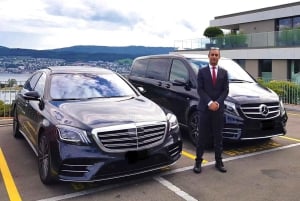 Yksityinen kuljetus Zürichin lentokentältä Zürichin kaupunkiin